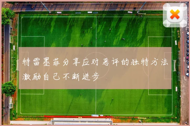 特雷墨菲分享应对恶评的独特方法激励自己不断进步